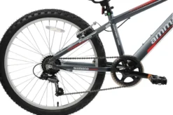 Ammaco Viper 24 Inch Wheel Kids Mountain Bike Grey -Shimano Bike Store VIPER202202