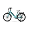 Ampere Deluxe Step Through 26 Inch Wheel Electric Bike Blue -Shimano Bike Store ampere20blue20h