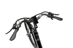 Ampere Deluxe Step Through 26 Inch Wheel Electric Bike Grey -Shimano Bike Store ampere20grey20e