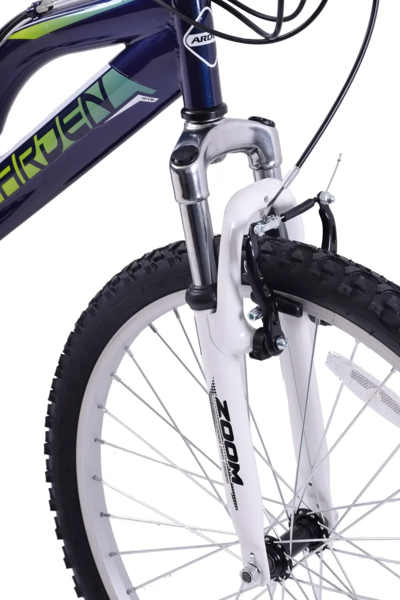 Arden Peak 24 Inch Wheel Kids Mountain Bike Purple 6 Arden Peak 24 Inch Wheel Kids Mountain Bike Purple - Image 4