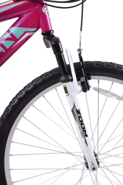 Arden Blush 24 Inch Wheel Kids Mountain Bike Pink -Shimano Bike Store blush 26f