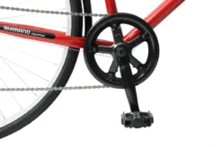 Professional City Commuter Hybrid Bike Red -Shimano Bike Store citya 1 2
