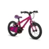 Cuda Trace Pavement 14 Inch Wheel Kids Mountain Bike Pink -Shimano Bike Store cud2009 cuda trace 14 purple front angle 2