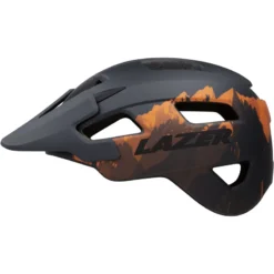 Lazer Chiru MIPS Helmet Black Orange -Shimano Bike Store cz209001b