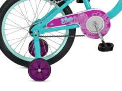 Schwinn Elm 18 Inch Wheel Kids Bike Teal Green -Shimano Bike Store elm20182010