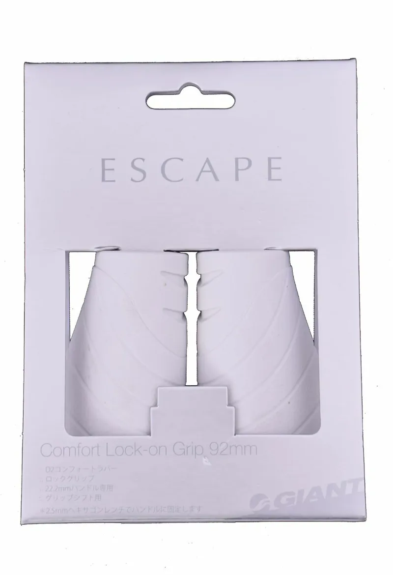 Giant Escape Lock On Handlebar Grips White 4 Giant Escape Lock On Handlebar Grips White - Image 2