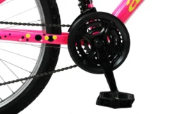 Ammaco Lush 24 Inch Wheel Kids Mountain Bike Pink -Shimano Bike Store lush 24b