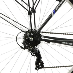 Ammaco Madrid Commuter Hybrid Bike Black -Shimano Bike Store madrid202