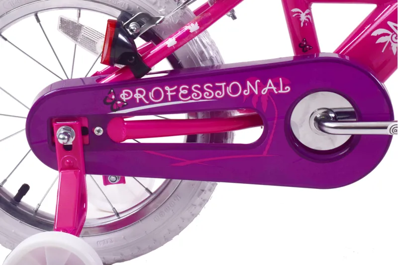 Professional Miami Miss 14 Inch Wheel Kids Bike Pink And Purple 7 Professional Miami Miss 14 Inch Wheel Kids Bike Pink And Purple - Image 5