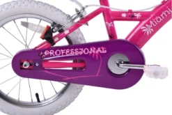 Professional Miami Miss 16 Inch Wheel Kids Bike Pink And Purple -Shimano Bike Store miami miss 16 3