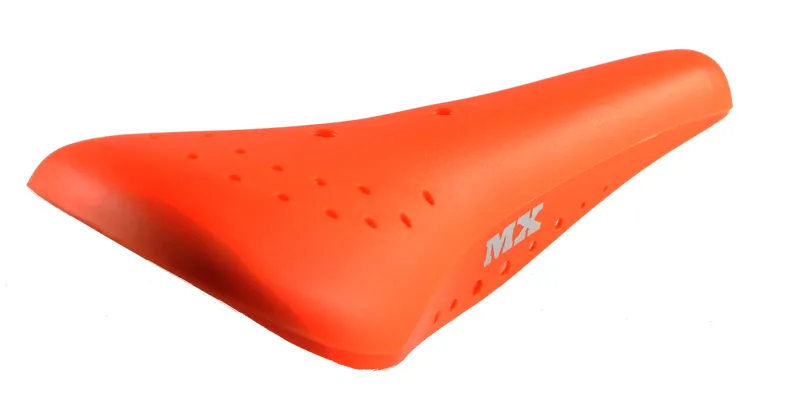 MX Retro BMX Saddle Orange 4 MX Retro BMX Saddle Orange - Image 2