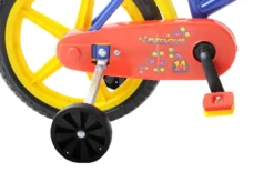 Pitchoun 14 Inch Wheel Kids Bike Blue Yellow And Red -Shimano Bike Store pitchouna