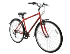 Professional City Commuter Hybrid Bike Red