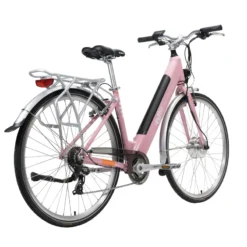 Emu Roam Step Through 700c Wheel Electric Bike Pink