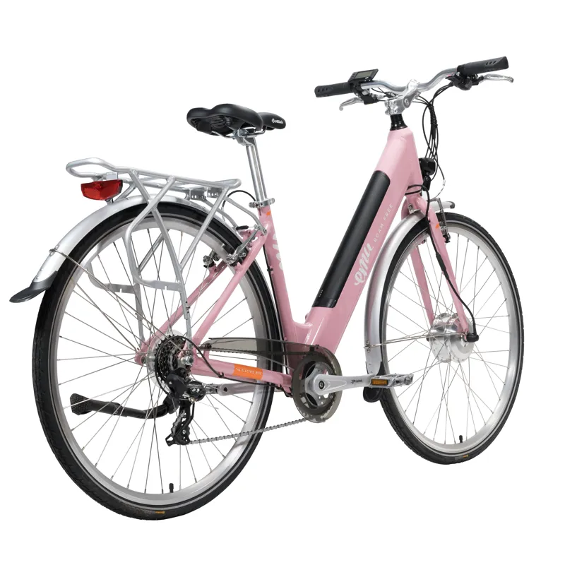 Emu Roam Step Through 700c Wheel Electric Bike Pink 3 Emu Roam Step Through 700c Wheel Electric Bike Pink