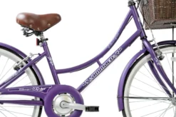 Ammaco Classique 24 Inch Wheel Kids Dutch Bike Purple