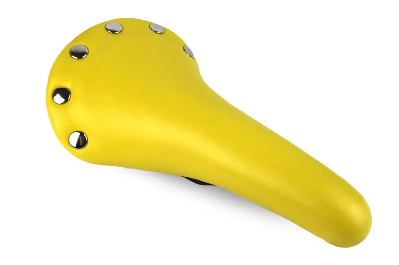 M-Wave Riveted Saddle Yellow 3 M-Wave Riveted Saddle Yellow