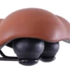 Ammaco Wide End Comfort Saddle Brown 1 Ammaco Wide End Comfort Saddle Brown -Shimano Bike Store saa9036a