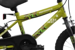 Professional SAS Army 14 Inch Wheel Kids Mountain Bike Green -Shimano Bike Store sas20army203 3