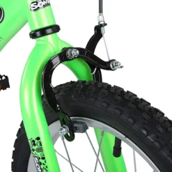 Sonic Robotnic 16 Inch Wheel Kids BMX Bike Green -Shimano Bike Store son031b sonic robotnic bike 14 wheel green side brakes