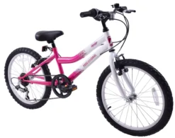 Professional Sparkle 20 Inch Wheel Kids Mountain Bikes Pink And White -Shimano Bike Store sparkle 6 speed