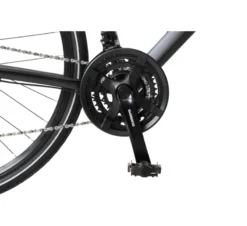 Ammaco Strada Sports Hybrid Bike Black -Shimano Bike Store strada womens blackb