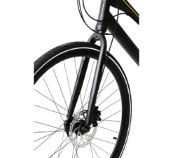 Ammaco Strada Sports Hybrid Bike Black -Shimano Bike Store strada womens blackg